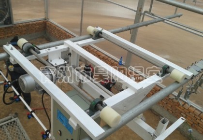 Greenhouse mobile waterwheel