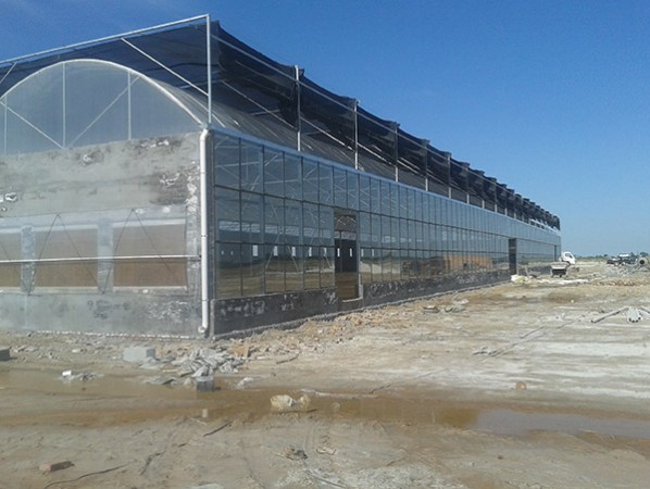 Intelligent multi-span greenhouse